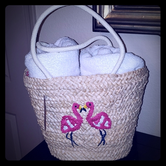 Pink Haley Flamingo tote bag - Picture 3 of 7